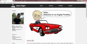 HTML Digital Portfolio       